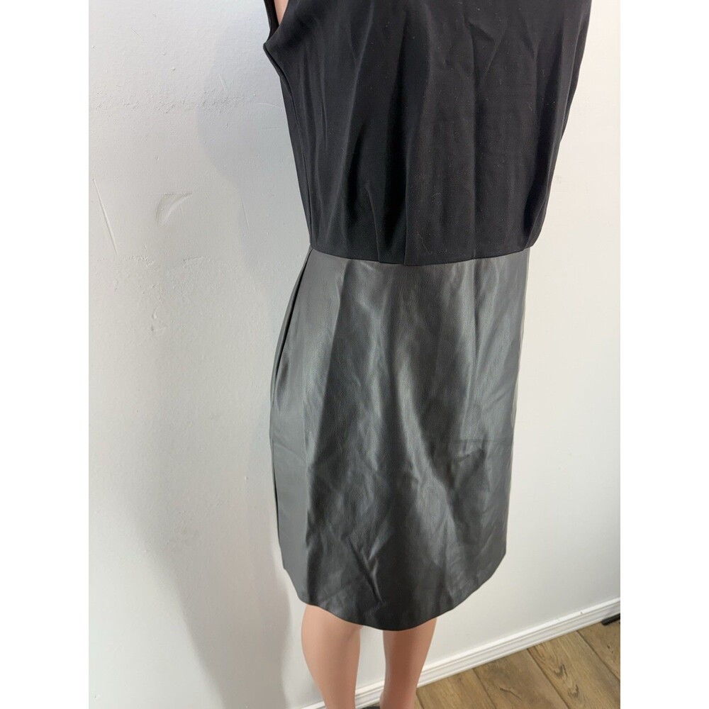 Cato Women Midi Dress Size 12 Sleeveless Round Neck Black - Picture 2 of 11